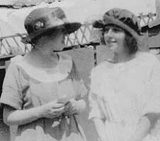 Nettie Warren nee Ferris and Margaret