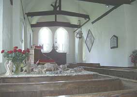 Interior of Badlesmere Church